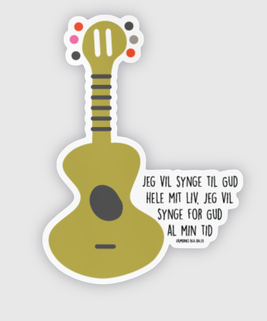 Syng en sang sticker