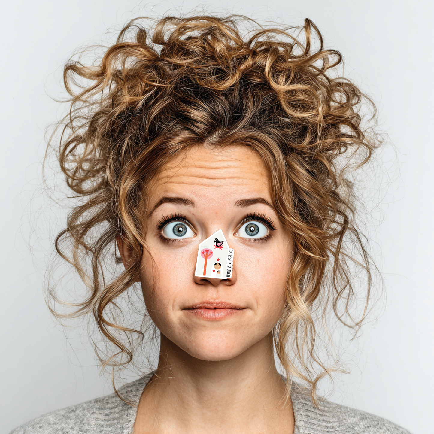 Home is a feeling sticker