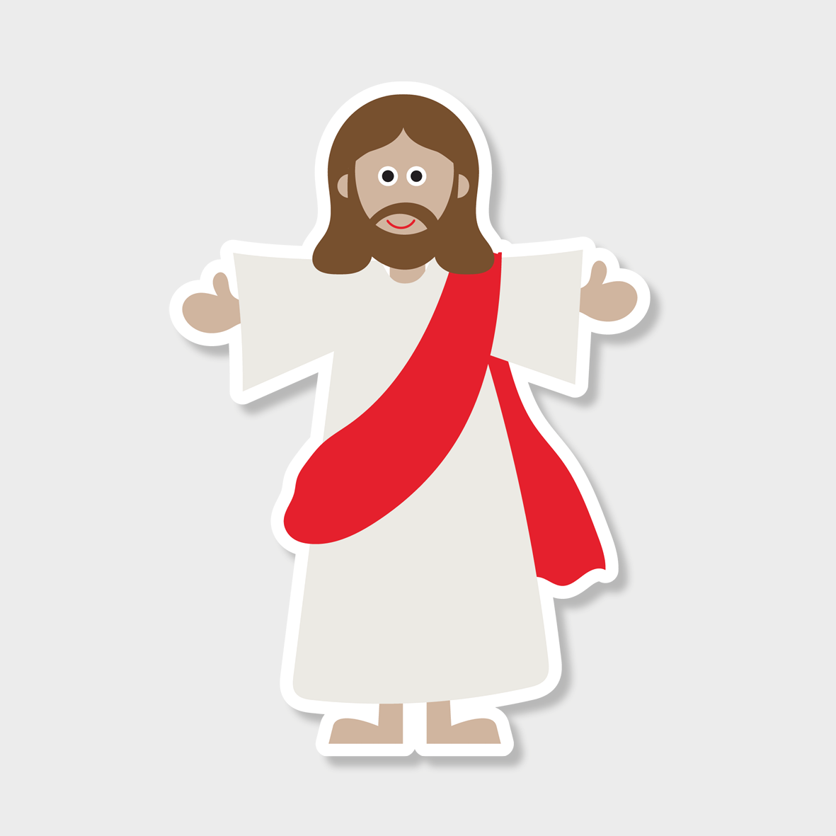 Jesus sticker
