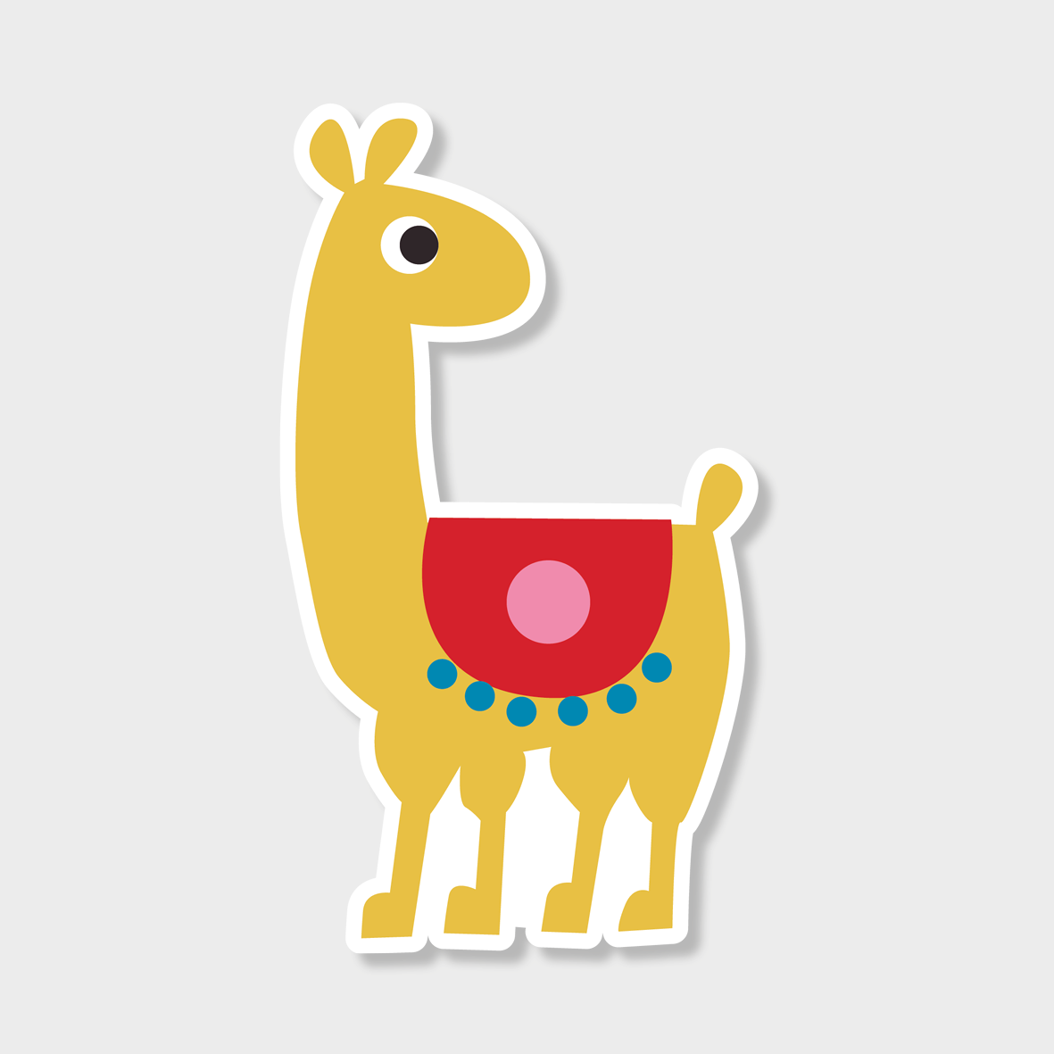 Lama sticker
