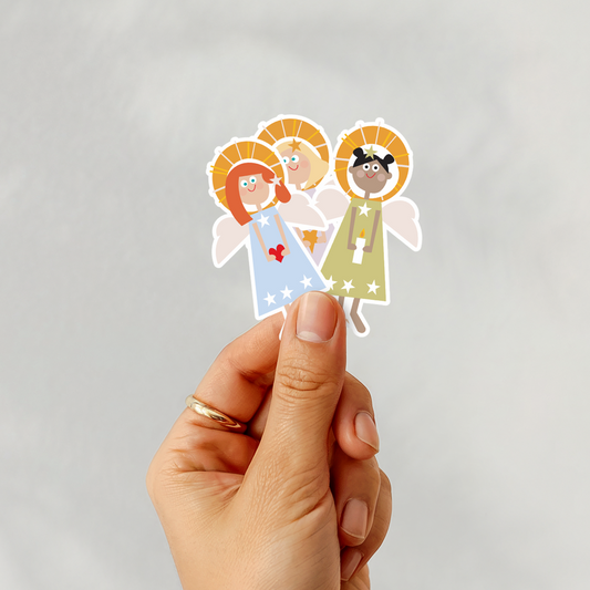 Engleskare stickers 3.stk.