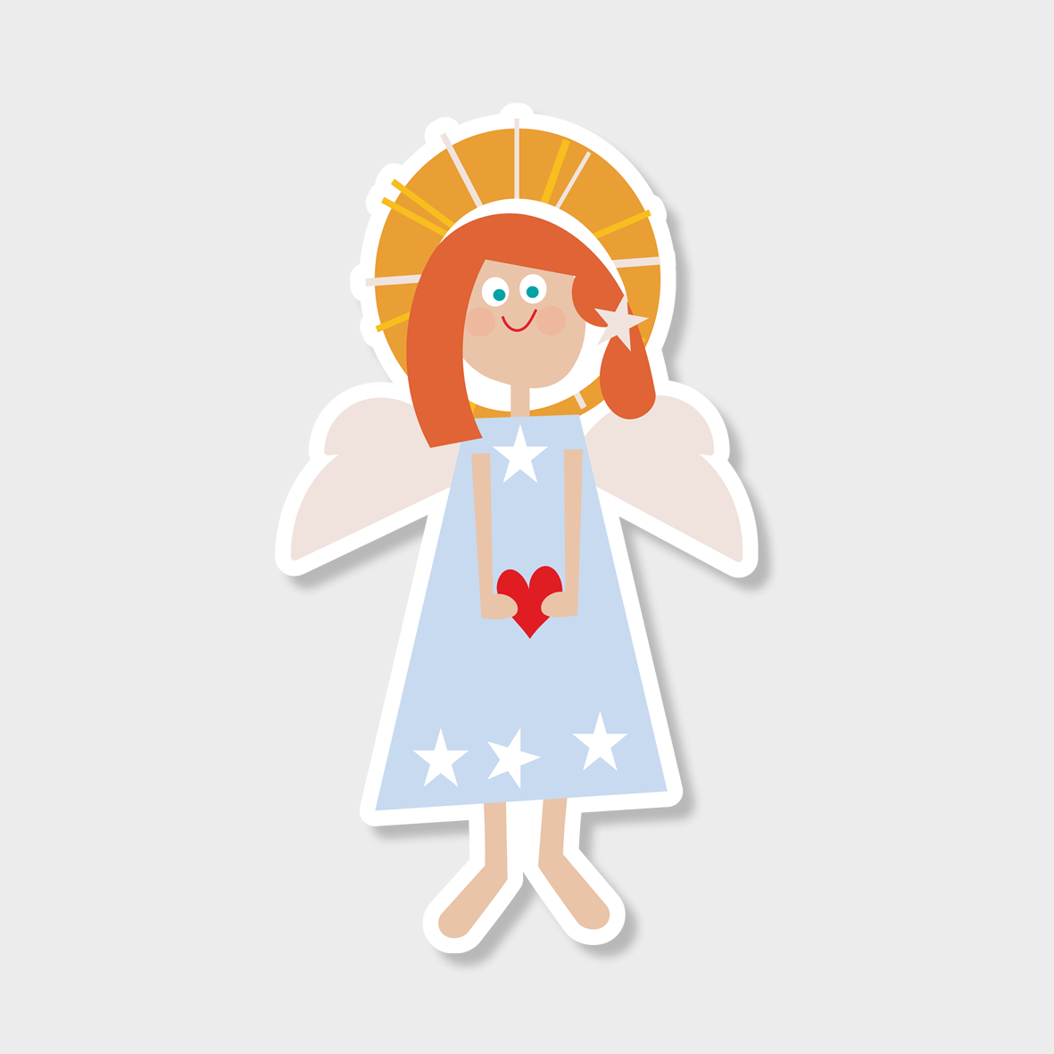 Engleskare stickers 3.stk.