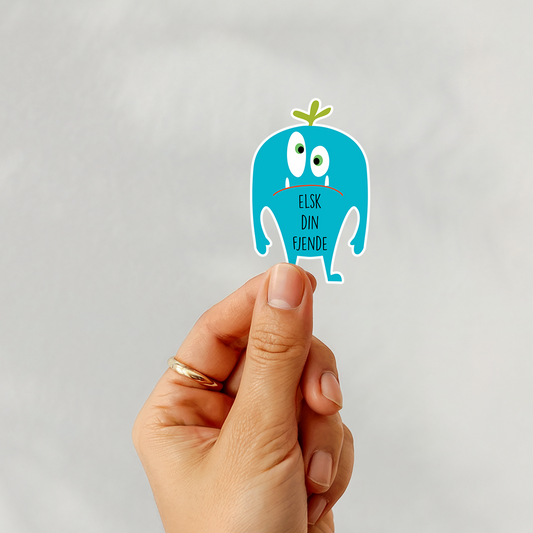 Elsk din fjende sticker